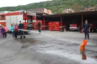 Návštěva na stanici HZS v Berouně