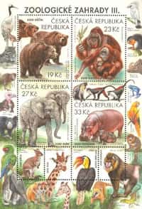 Ústecká zoo na známce