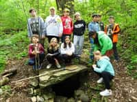 Ošetření studánky po zimě