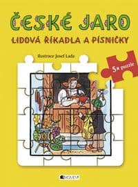 Lidová říkadla a písničky s puzzle - České jaro - Josef Lada