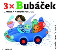 3x Bubáček (audiokniha pro děti)