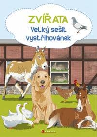 Zvířata - velký sešit vystřihovánek