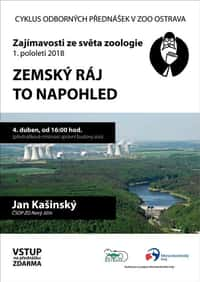 Pozvánka na přednášku v zoo: Zemský ráj to na pohled