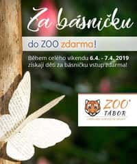 Mladí básníci získají vstup do zoo zdarma