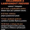 Halloween a lampionový průvod