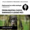 Pozvánka na přednášku v Zoo Ostrava: Problematika chovu šimpanzů v lidské péči